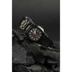 Watch of Royal Vector Rose Black Çelik Kol Saati - Altın