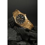 Watch of Royal Vortex Gold Black Çelik Kol Saati - Altın