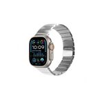 Watch Paslanmaz Mıknatıslı Baklalı Çelik Metal Saat Kordonu 38 40 41mm Uyumlu Silver Gümüş Rengi