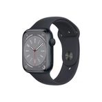 Watch Series 8 45Mm Gps Gece Yarısı Alüminyum Kasa Ve Spor Kordon-Regular (Apple Türkiye Garantili) 12 Ay Garantili Açık Kutu