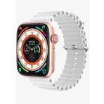 WATCH9 2.02 Full Ekran IP68 Su Geçirmez 5.0V, 2 Adet Kordon, NFC AKILLI SAAT NEW ONE (Rose - Gold)