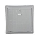 Water Fun Housing Cover Cam Takviyeli Polyester Gri 65x65 cm İç 90x90 cm Dış Makine Dairesi Kapağı