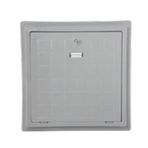 Water Fun Housing Cover Cam Takviyeli Polyester Gri 80x80 cm İç 104x104 cm Dış Makine Dairesi Kapağı