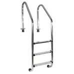 Water Fun Swimming Pool Ladders 4 Basamak Standart 304 Paslanmaz Havuz Merdiveni