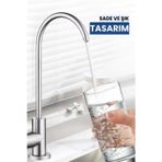 Water Global Kuğu Su Arıtma Musluğu | Paslanmaz Gövde • Kolay Montaj • Tüm Sistemlerle Uyumlu (Üreticiden)