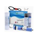Water Ihlas Aura Cebilon Compact Uyumlu Açık Kasa Su Arıtma 5'li Lüx 10" Filtre Seti 80GPD Lg Membranlı