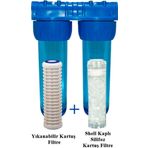 Watergold Silifoz Kireç Kırıcılı Yıkanabilir Tortu Ve Kireç Önleyici Filtre