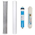 WaterGold Su Arıtma 20 inç B. Aktif Karbon, 1Micron Tortu V Membran +Filtre