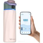 WaterH Boost Akıllı Termos | Hidrasyon Takibi Yapan, Yalıtımlı 710 ML/(24OZ) Akıllı Şişe - Pembe