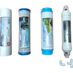 WaterKing plus Açık Kasa (hausıng) 4'lü Su Arıtma Filtre Seti