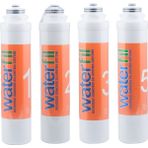 Waterlife Su Arıtma Cihazları Ile Tam Uyumlu Tak Çevir Filtre Seti - 4lü Set