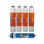 Waterlife Ve Diğer Tüm Tak Çevirli Su Arıtma Cihazlarına Uyumlu 5'li Filtre Ars Membranlı