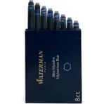 Waterman Dolma Kalem Kartuşu Mürekkebi Mavi - Siyah 8 Li Paket - 8 Adet