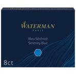 Waterman S0110860 Kartuşu 8'li Mavi Dolma Kalem