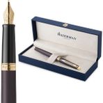 Waterman Wm Hemisphere 25 Metalik Siyah Gt Dolma Kalem - Altın - Sarı