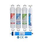 WaterMelon Kapalı Kasa 12 Inç Inline Su Arıtma Cihazı Filtresi 5 Aşamalı Set 406953557