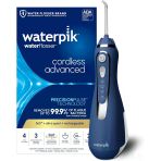 Waterpik Kablosuz Gelişmiş 2.0 Su Püskürtmeli Diş İpi, Dişler, Diş Etleri, Ortodonti Ve Diş Bakımı İçin, Seyahat Çantası Ve 4 Uçlu, Ada Onaylı, Şarj E