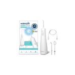 Waterpik WF-20 Nabız, UFSBD tarafından önerilen, şarj edilebilir diş spreyi, plakayı ortadan kaldırır, 2 basınç seviyesi, 45 saniye temizlik, 2 uç dahil, su geçirmez, beyaz