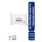 Waterproof Makyaj Temizleme Mendili Hassas Ciltler 25 adet
