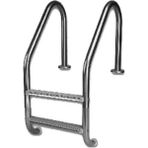 WATERSHUT 2 BASAMAK STANDART MODEL HAVUZ MERDİVENİ (FULL PAKET) PASLANMAZ BASAMAK