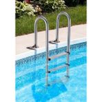 WATERSHUT 5 BASAMAK MURO MODEL HAVUZ MERDİVENİ (FULL PAKET) PASLANMAZ BASAMAK