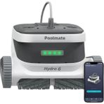 WATERSHUT Hydro 6 Havuz Temizleme Robotu 8.800 Gph Gücünde Çift Motor