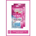 Watsons 3 Bıçaklı 3 Adet Kullan At Kadın Tıraş Bıçağı