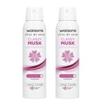 Watsons Classy Musk 2x150 ml Sprey Deodorant