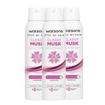 Watsons Classy Musk 3x150 ML Sprey Deodorant