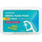 Watsons Diş İpli Kürdan Tightly Spaced Teeth İçin Şredden Koruyan 50 Adet