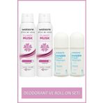 Watsons Invisible Fresh 48 Saat Etkili Roll-on 2x50ml Ve Classy Musk Deo. Sprey Pudrasız 2x150ml