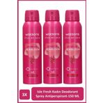 Watsons Seabloom Deodorant Sprey Kadın Pudrasız 3x150ml
