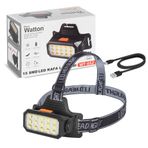 Watton WT-652 Sarı Beyaz Şarjlı Kafa Lambası