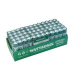 Wattsonix R03 AAA 60'lı İnce Kalem Pil