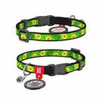 Waudog Qr Pasaportlu 20-30 cm 10 mm Avocado Kedi Boyun Tasması