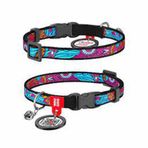 Waudog Qr Pasaportlu 20-30 cm 10 mm İndie Kedi Boyun Tasması