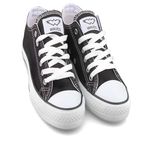 Waves 700 Beden 41 Erkek Keten Sneaker Ayakkabı SİYAH_BEYAZ (Siyah_Beyaz, 41)