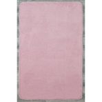 Waymon Pembe Modern Peluş Yumuşak Modern Geometrik Etnik Desenli Boho Yıkanabilir Hav Toz Vermez Leke Tutmaz Kaymaz Taban Dijital Makine Baskı Halı Oturma Odası Salon Yolluk Koridor Mutfak Halısı