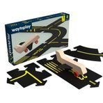 Waytoplay - Runway - 9 Parça (1 Uçak + 8 Yol)