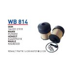 Wb814 Oem 164031219R Renault trafic 1.6 Dci Master III 2.3 Dci Yakıt Filtre Mazot - Renault Master