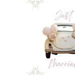 WBdesignz Zarflı düğün kartı – Düğün kutlaması için hediye kartı, Just Married Beetle Oldtimer, nikah töreni için tebrik kartı, gelin ve damat, aşk, nişan, düğün kartı, yıl dönümü (DIN A6)