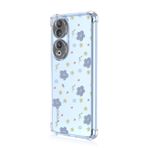 WBWONE Honor 90 için Yumuşak TPU Kılıf, İnce Kaymaz Esnek Koruyucu Darbe Emici Boyalı Baskı Desenli Şeffaf Telefon Kılıfı Tampon (A93)