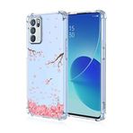 WBWONE Realme C55 Kılıf için Yumuşak TPU Kılıf, İnce Kaymaz Esnek Koruyucu Darbe Emici Boyalı Baskı Desen Şeffaf Telefon Kabuk Tampon (A22)