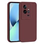 WBWONE Xiaomi Redmi Note 10 Pro 4G için kılıf, silikon cep telefonu kılıfı ultra ince yumuşak TPU kamera her şey darbeye dayanıklı koruyucu kılıf dahil - şarap kırmızısı