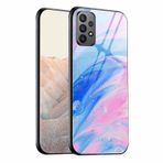 WBWONE Xiaomi Redmi Note 13 Pro 5G için kılıf, cep telefonu kılıfı yumuşak silikon TPU çerçeve mermer cam kırılmaz cam arka kapak ince tampon kılıf, darbeye dayanıklı, çizilmez koruyucu kılıf - 5