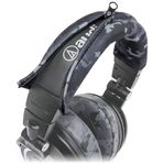 WC Bandz V2 Audio Technica ATH M Serisi Kulaklıklar için Koruyucu Kafa Bandı Kapağı - Makine Yıkanabilir, Daha Fazla Pul Pullama Deri - M50X / M50XBT / M50 / M40X ve daha fazlası ile uyumlu | (Siyah kamuflaj)