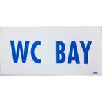 WC Bay Levhası