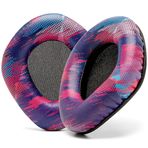WC Corsair Void & Corsair Void Pro Kablolu ve Kablosuz Oyun Kulaklıkları için Yükseltilmiş Yedek Earpad Wicked Minders tarafından yapılmış | Geliştirilmiş dayanıklılık, kalınlık ve ses izolasyonu | (Hız yarışçısı)