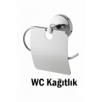 Wc Kağıtlık Tuvalet Kağıtlığı Krom Renk