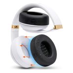 WC SweatZ - Beats Studio 3 ve 2 (Beats Solo ile uyumlu değil) / Bose QC35 ve 35II / Bose 700 için Wicked Cushions tarafından üretilen patentli kulak yastığı koruyucuları | Siyah